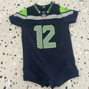 Official NFL Seattle Seahawks Baby Jersey Onesie
